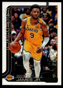 2025-26 Topps Bronny James Jr. Base Los Angeles Lakers #152 B34:78 - Imagen 1 de 2