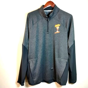 Under Armour Pullover Sweatshirt grau XL/TG bestickt Cheetos Mac N Cheese Zip - Bild 1 von 12