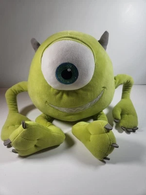 Disney Store Mike Wazowski 10” Plush Monsters Inc Stuffed Bright Color Pixar - Image 1 of 4