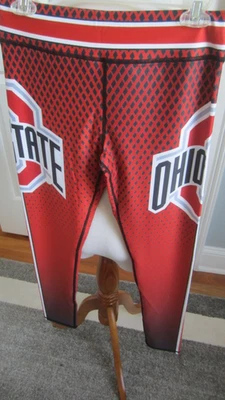 NUEVO EN PAQUETE LEGGINGS OHIO STATE HASTA EL TOBILLO SUPER SUAVES TALLA GRANDE CORRER PEQUEÑOS Foto 1 de 3