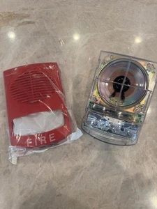 NEU SIMPLEX 4906-9151 WANDLAUTSPRECHER STROBE MULTI-CANDELA ROT 743258 kostenloser Versand - Bild 1 von 2