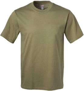 GI Soffe Dri Performance Short Crew T Shirt OCP TAN 499 Cotton Small 2pack - Picture 1 of 5