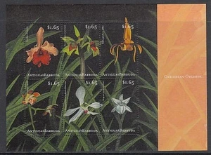 Antico Posta Yvert 3061/6 MNH Fiori Orchidee - Foto 1 di 1
