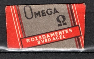 VINTAGE RAZOR BLADE PACK- Omega, Swedish steel, Hungary-# - Picture 1 of 2
