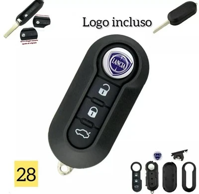 🇮🇹 GUSCIO LANCIA CHIAVE TELECOMANDO COMPATIBILE LANCIA Y MUSA DELTA ypsilon  - Immagine 1 di 4