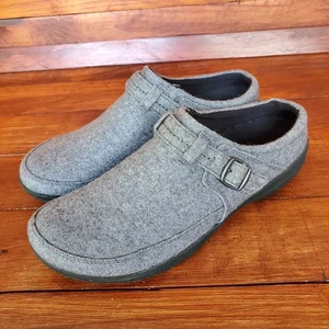 Merrell Shoes Women Size 10 Slip On Comfort Clogs Loafers Wool Buckle J98710 - Picture 1 of 8