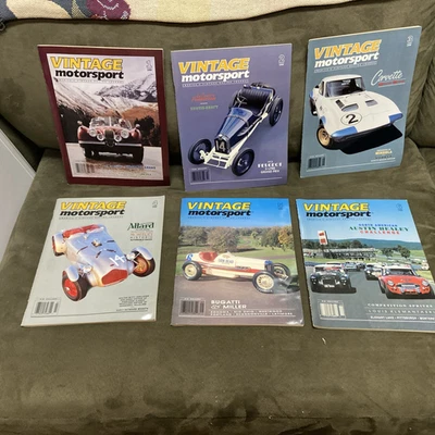 ПОЛНЫЙ 1990 Винтажный Журнал Автоспорта История Гонок Нетронутая форма - Изображение 1 из 4