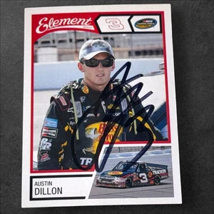 Austin Dillon #3 RCR CHEVY autographed NASCAR card 2011 WHEELS ELEMENT RACING V3 - Picture 1 of 1