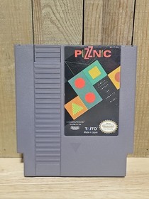 Puzznic Nintendo NES Cartridge TESTED. Cleaned.