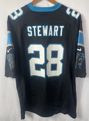 Jonathan Stewart Carolina Panthers # 28 Nike Black NFL ON FIELD Large Jersey - Image 1 of 4