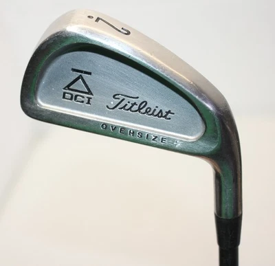 TITLEIST DCI Oversize + 2 Iron RH Black Graphite Shaft Stiff Golf Club EUC! - Image 1 of 4