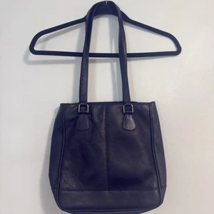 Borsa a tracolla Clava American Purse in pelle nera nuova senza etichette - Foto 1 di 9