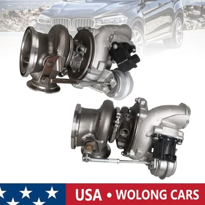 Turbocompresor de alto rendimiento 2 piezas para BMW 550i 650i 750i X5 X6 4,4 L N63B44 Foto 1 de 4