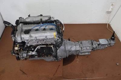 MAZDA MIATA 1.6L B6 ENGINE 5 SPEED TRANSMISSION JDM MOTOR B6-ZE 1990-1993 - Image 1 of 4