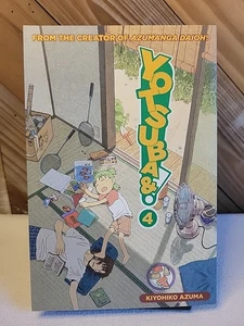 Yotsuba&! Manga de bolsillo inglés #4 de Kiyohiko Azuma (julio de 2007) nuevo - Imagen 1 de 2