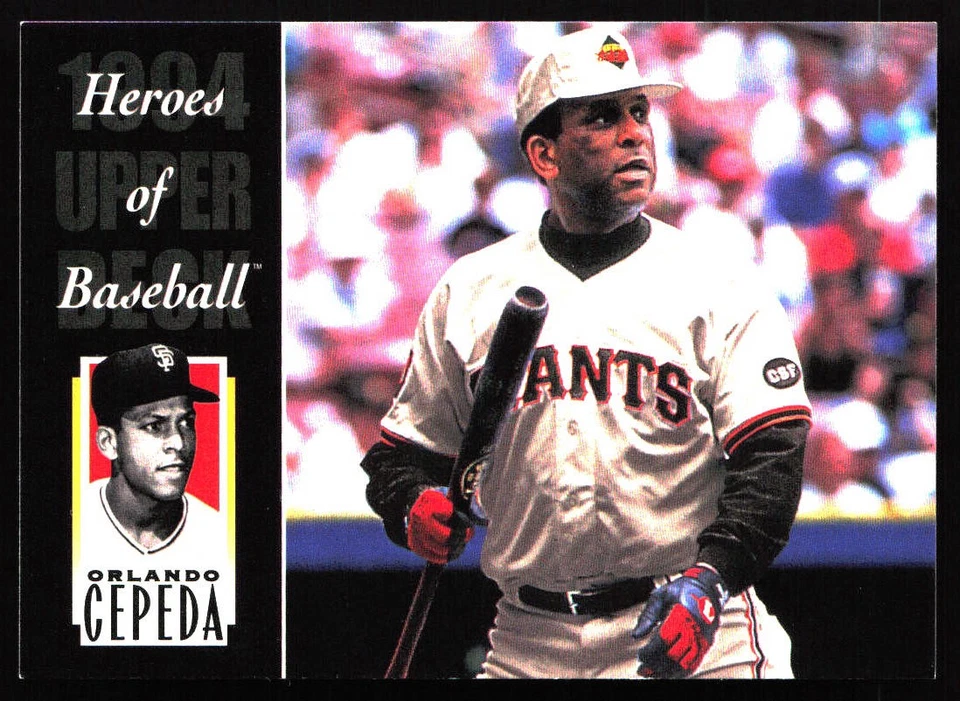 1994 Upper Deck All-Time Heroes #215 Orlando Cepeda - Image 1 of 2