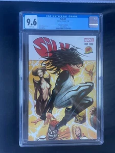 Silk #1 - CGC 9.6 - Dynamic Forces Variant - Greg Land Cover - Marvel WITH COA! - Picture 1 of 5
