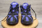Reebok Tennis Shoes Mens 6.5 Purple Black Lace Up Casual Athletic Basketball