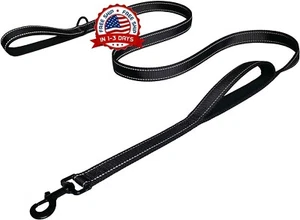 6Ft Heavy Duty Dog Leash with 2 Padded Handles for Large Dogs - Picture 1 of 8