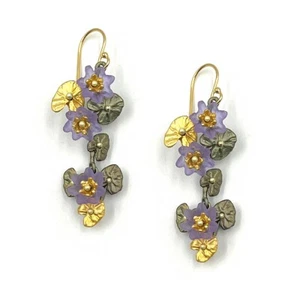 Michael Michaud GIVERNY WIRE HANGING EARRINGS 3741 BZ - Picture 1 of 2