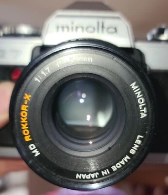 Minolta XG7 # 4000982 con Rokkor-X 50/1.7 #2379186, medidor bueno, bonita cámara Foto 1 de 4