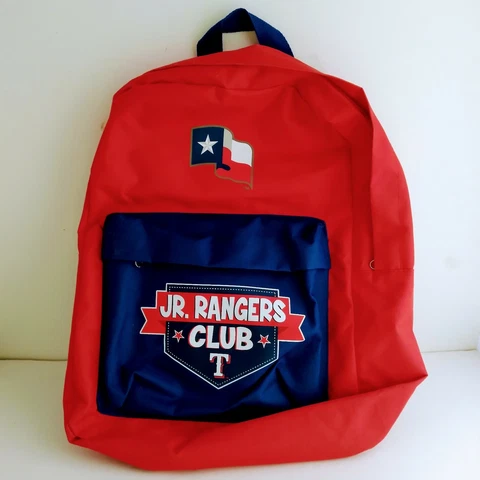 MLB Texas Ranger Jr Rangers Club Backpack Cover