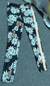 DSG girls medium floral leggings - Picture 1 of 5