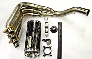 HONDA CBR1000RR CARBON TWO BROTHERS RACING IMPIANTO DI SCARICO COMPLETO CORSA 2008-2012 - Foto 1 di 13
