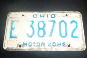 Autocaravana Ohio E38702 años 80 matrícula - Imagen 1 de 2