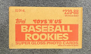 1988 TOPPS TOYS R US BASEBALL ROOKIES SEALED SET CASE (288 SETS TOTAL)