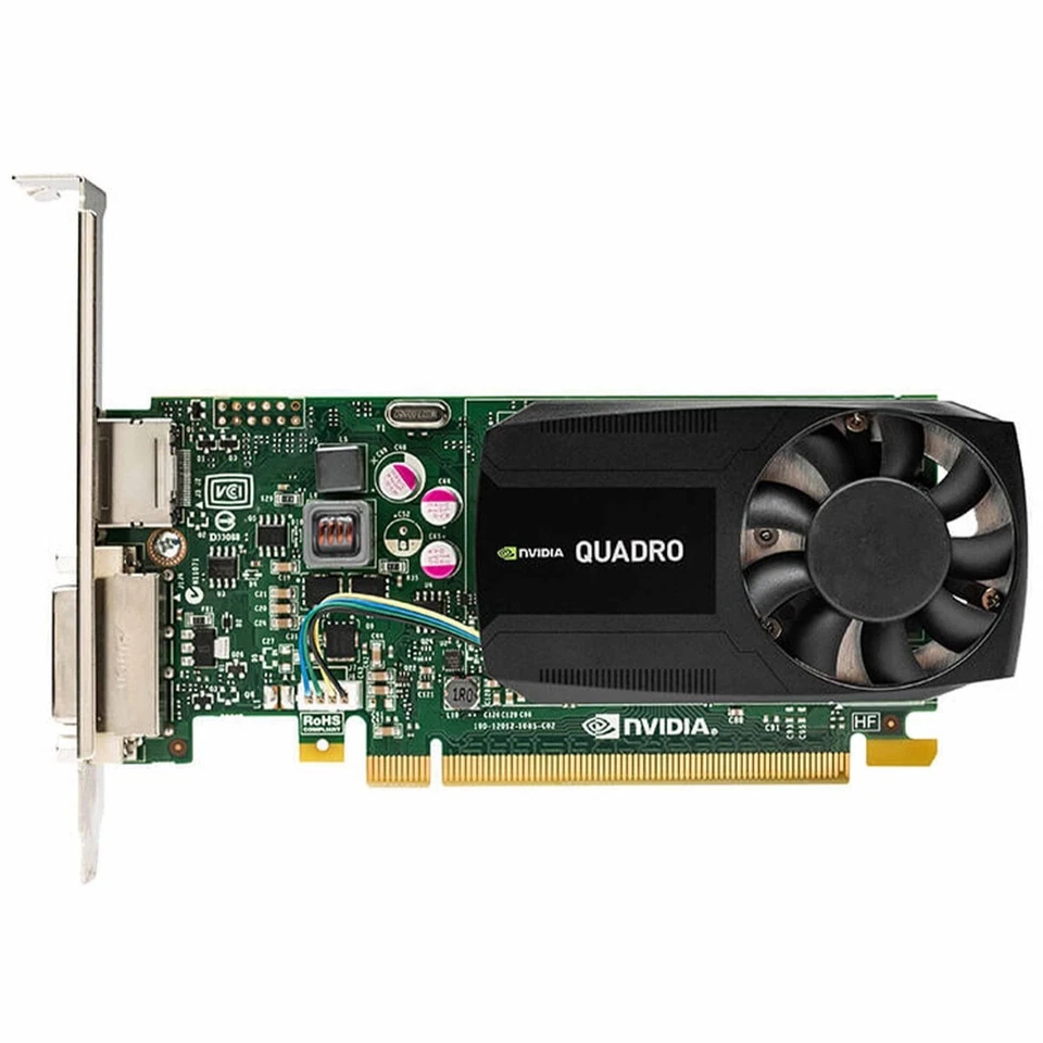 NVIDIA Quadro K620 2 GB GDDR3 PCI Express 2.0 x16 Desktop Video Card - Image 1 of 1