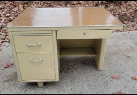 Industrial Steel Tanker Desk Cover