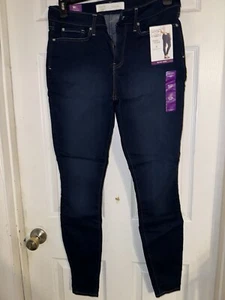 Nuevo con etiquetas Mujer Talla 12L Signature By Levi Strauss W31 L32 Midrise Ajustado - Imagen 1 de 7