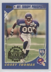 2000 Topps MVP Promotion Sweepstakes Entry /100 Corey Thomas