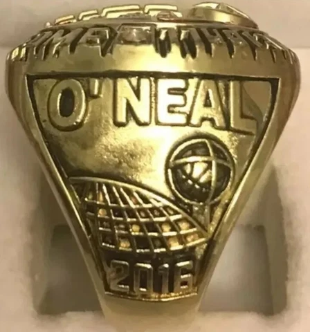 SHAQUILLE O'NEAL 2016 NAISMITH BASKETBALL HALL OF FAME RING SIZE 11 w/BLACK BOX Cover