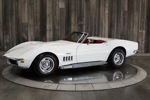 1969 Chevrolet Corvette Restored, Sidepipes, Red Leather, #'s Match - Picture 1 of 40