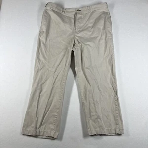 Pantalones Tommy Hilfiger Para Hombre Rectos Informales Beige W38 L32 Caqui - Imagen 1 de 16