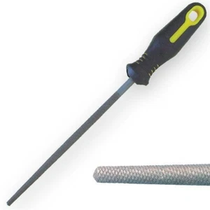 10" Round Bastard File 12108 IVY CLASSIC Power Pro Grip Handle High Carbon - Picture 1 of 1