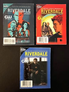 Riverdale Digest #1, 2, 3 Archie, Betty, Veronica Adam Hughes Art 2017 - Picture 1 of 5
