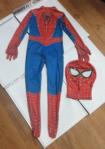 CHILDREN'S SPIDER MAN BODY SUIT COSTUME SIZE 110 CM - Picture 1 of 17