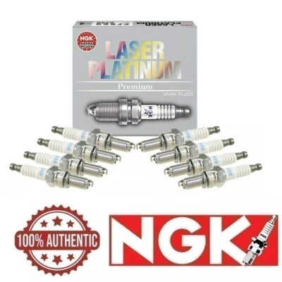 8 bujías NGK Laser Platinum para Maserati Quattroporte 2004-2007 V8-4,2 L Foto 1 de 2