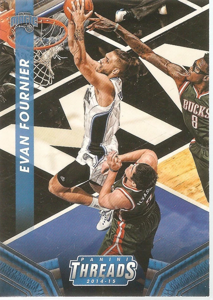 Evan Fornier Threads 14-15 #61 Orlando Magic Denver Nuggets - Image 1 of 1