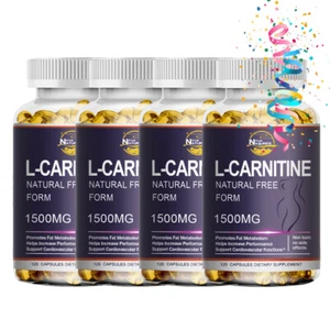 L-Carnitine 120 capsules 1500mg Strong Fat Burner Weight Loss Antioxidant NEW - Picture 1 of 17