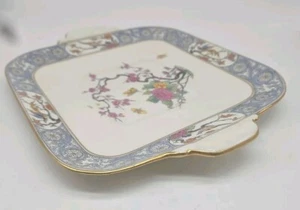 Vintage Lenox Ming Butterfly Square Cake Plate With Handles Hard To Find VG Rare - Picture 1 of 7