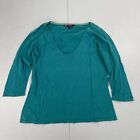 Fat Face Jumper 12 Blue Womens Round Neck Knit