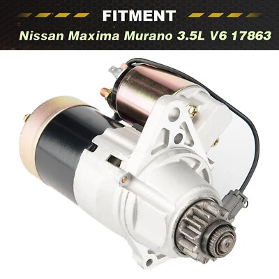 Arranque Nissan Máxima Murano 3.5L 2003 2004 2005 2006 2007 2008 17863 Foto 1 de 4