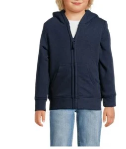 Wonder Nation Boys’ Faux Shearling Hoodie Jacket, Sizes 4-18 Husky - Picture 1 of 6