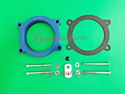 BLUE Throttle Body Spacer Kit Fits For 2005 2006 Pontiac GTO 6.0L - Image 1 of 2