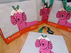 4 x Habitat Dog Tote Bags REUSABLE Shopping Bags Pink Dog *NEW*