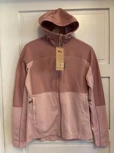 Fjallraven Abisko Trail Fleece Women's Jacket, Chalk Rose/Dusty Rose, Medium - Picture 1 of 16